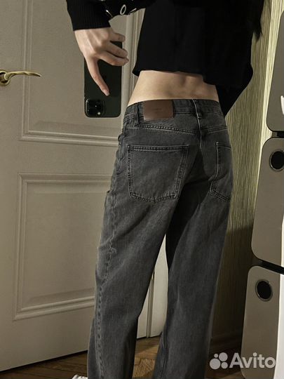 Джинсы широкие