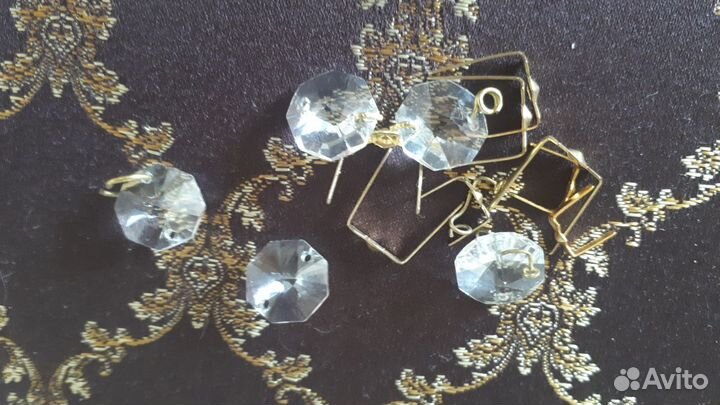 Хрусталики из чешского хрусталя