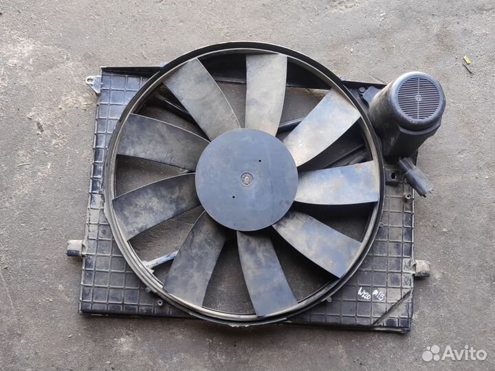 Вентилятор охлаждения Mercedes w220