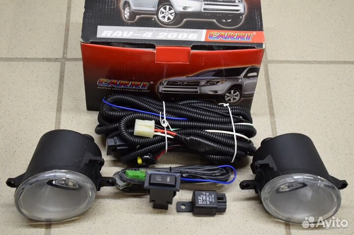 Toyota Rav-4 (2006-2008г) Фары противотуманные