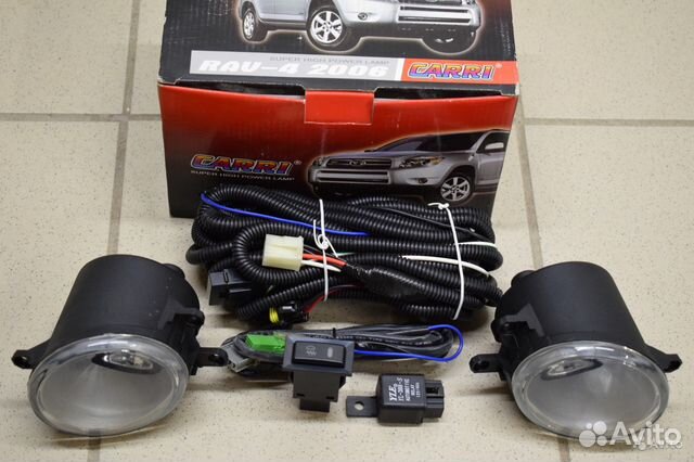 Toyota Rav-4 (2006-2008г) Фары противотуманные