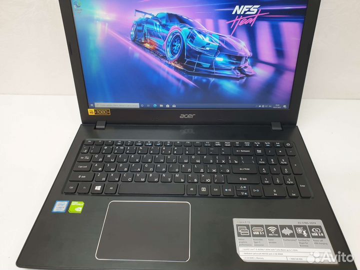 Игровой Acer FullHD Core i5 8250u/mx 150/ssd