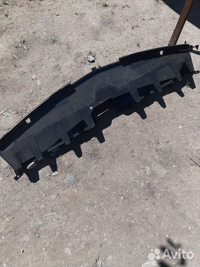 Диффузор переднего бампера