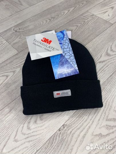 Шапка Thinsulate 3M двухслойная черная