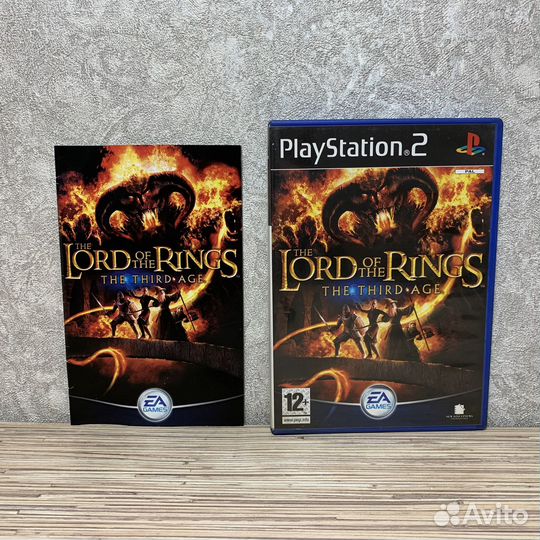 The Lord of the Rings PS2 (Царапины)