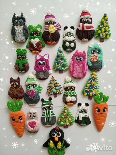 Брошки ручной работы