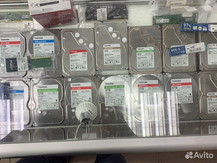 HDD диски 1-2-3-4-6-8-10-12-14TB опт много