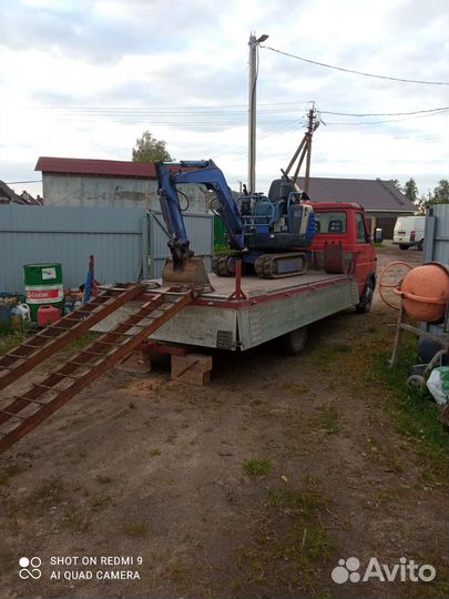 Услуги миниэкскаватора