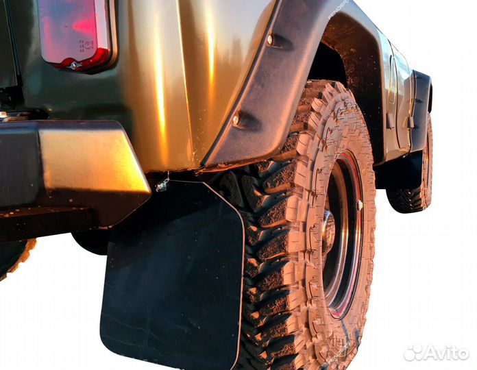 Расширители колесных арок UAZ Hunter резаные арки