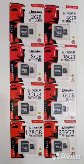 Флешка 2 GB - 512 GB в ассортименте опт