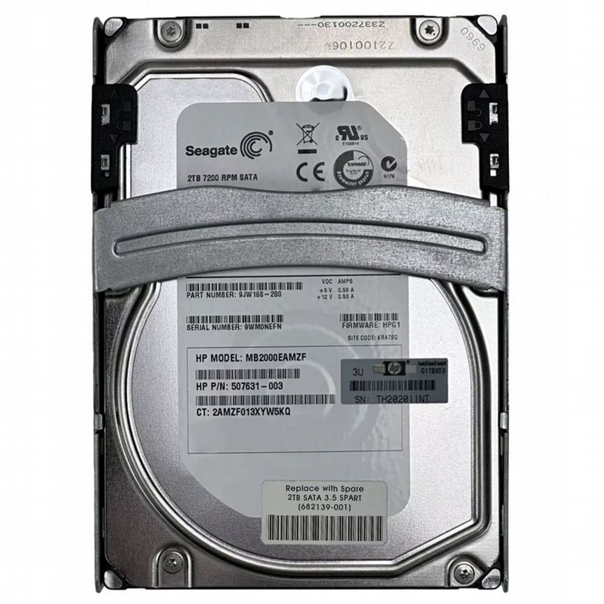 [681858-B21] Жесткий Диск Hp 2tb Sata2 3,5" Hdd 681858-B21