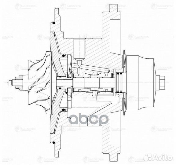 Турбокомпрессор Ford Transit (11) 2.2D E5 (тип