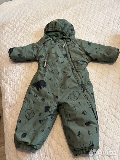 Зимний комбинезон для мальчика 80 86