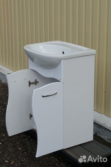 Тумба с раковиной для ванной 50 см