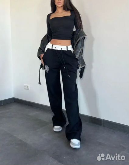 Брюки Chrome Hearts