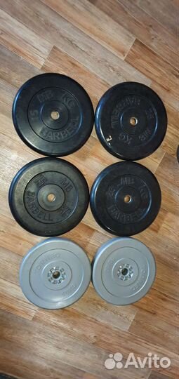 Спортивные блины и гири