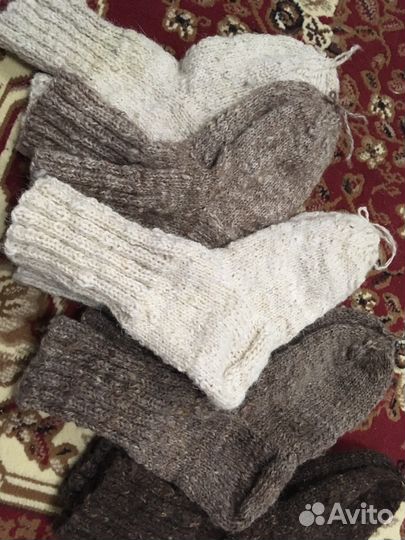 Шерстяные носки