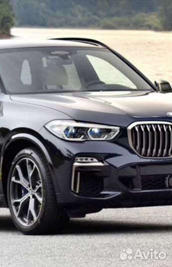 Вставки в бампер bmw g05, 50d/50i