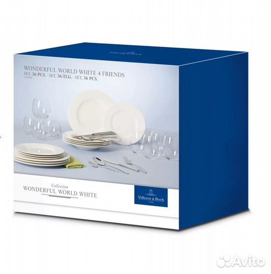 Набор посуды Wonderful Villeroy Boch 36 предметов