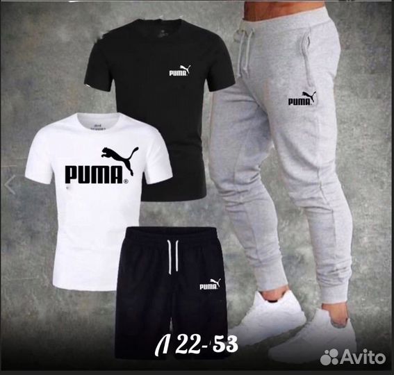 Мужской костюм четверка puma