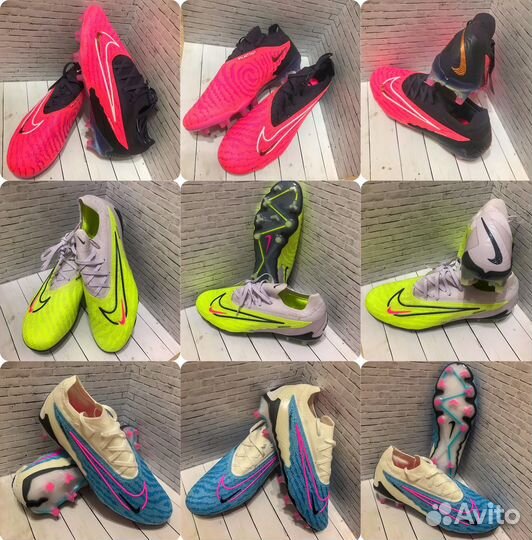 Футбольные бутсы nike gripknit phantom GX