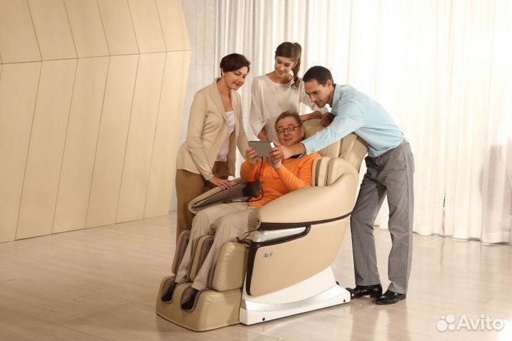 Массажное кресло iRest SL-A70 бежевое