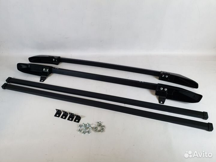 Рейлинги с поперечинами Гранта, Гранта Fl (черные)