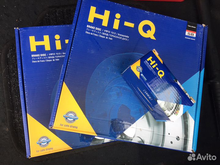 Диски тормозные задние для Hyundai Solaris Kia Rio