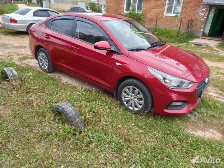 Hyundai Solaris 1.6 МТ, 2018, 85 000 км