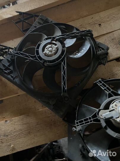 Вентилятор охлаждения Шкода Румстер