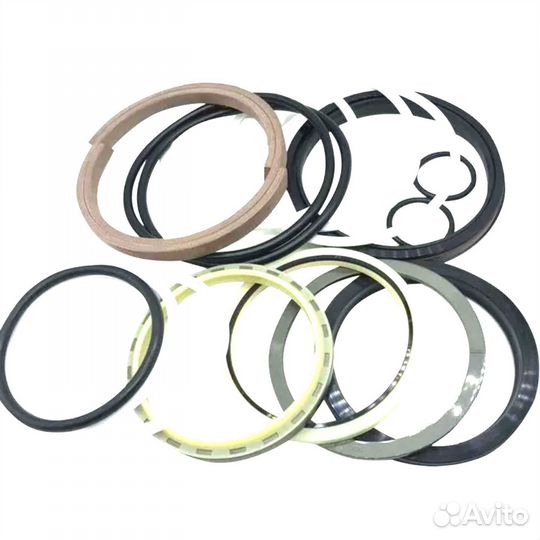 Комплект уплотнений гидроцилиндра стрелы Хитачи zx