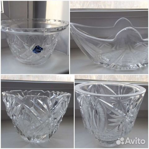 Хрусталь вазочка