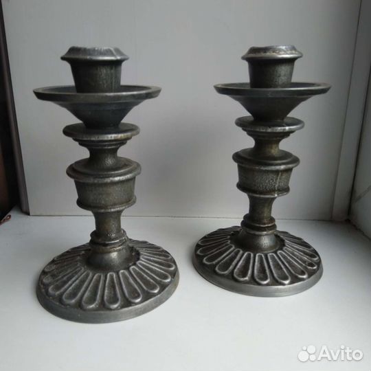 Подсвечники СССР металлические