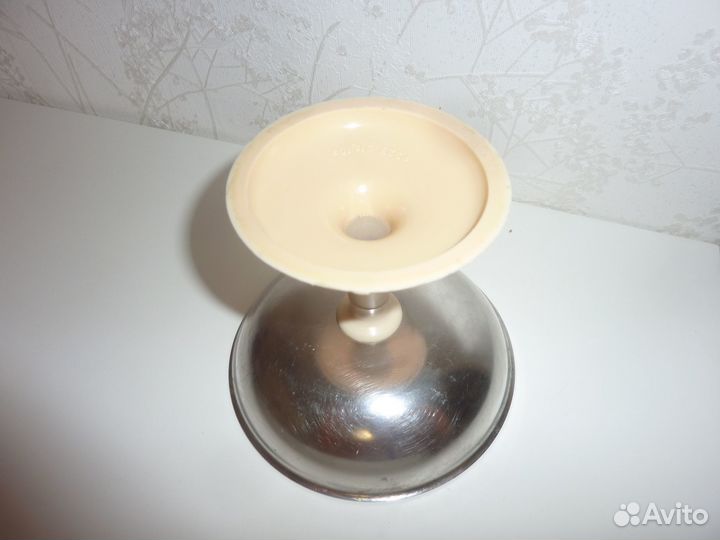 Креманка и ложка для мороженого СССР