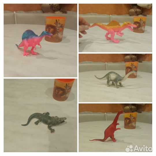 Игрушки динозавры