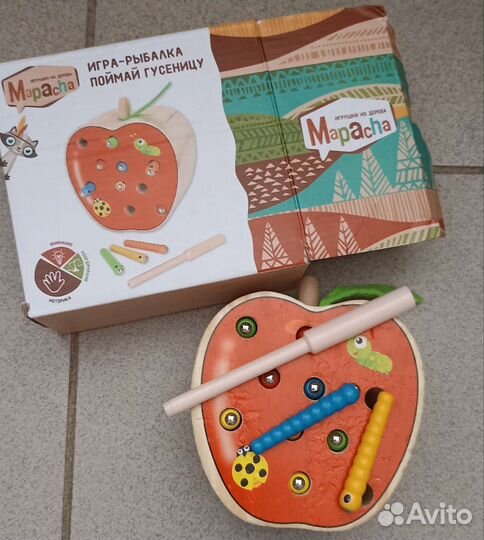 Деревянные игрушки и пазлы