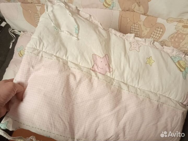 Бортики в детскую кроватку