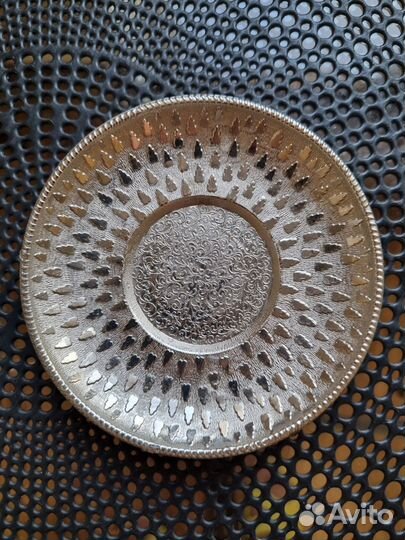 Горчичница с ложкой СССР