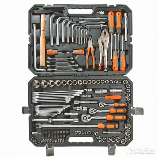 Набор инструментов универсальный 132 предмета, пла