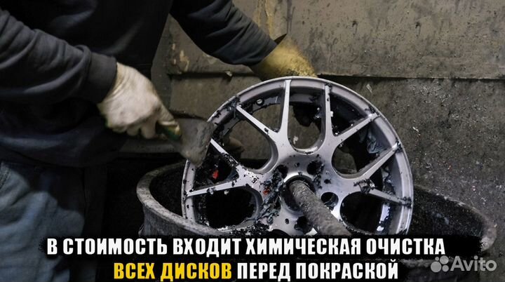 Покраска дисков за день