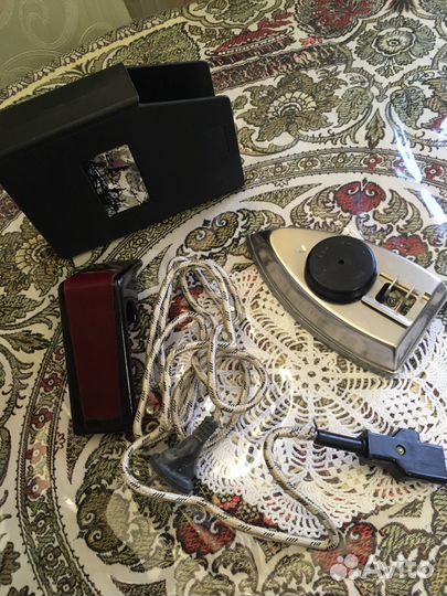 Винтаж Утюг дорожный СССР