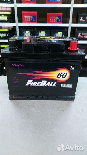 Аккумулятор Fire Ball 60 А/ч о.п