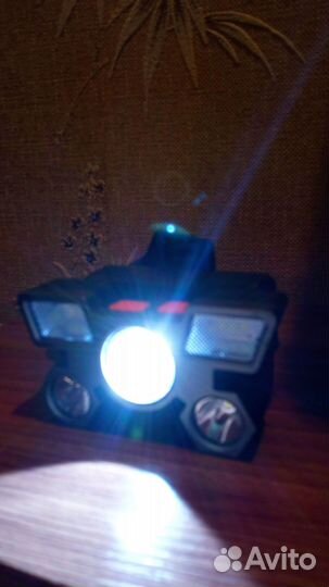 Фонарь налобный с usb