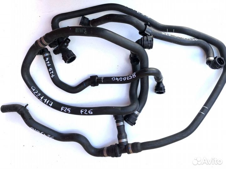 Патрубки системы охлаждения бмв ф25 ф26 х3 х4 N57