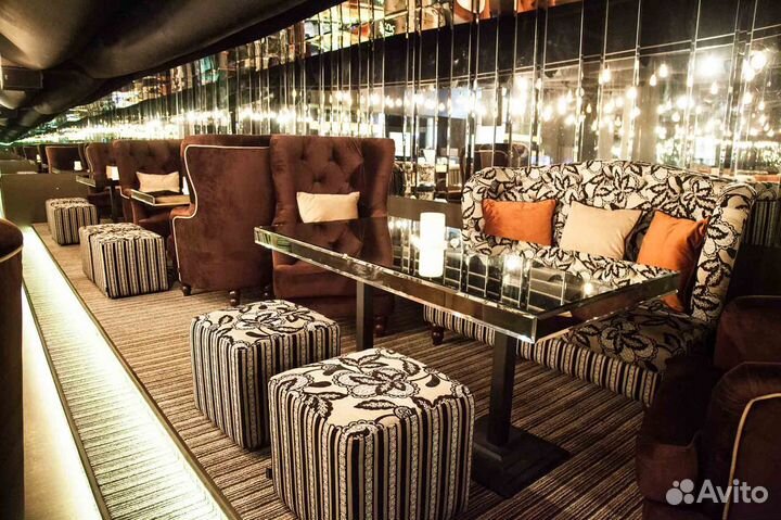 Диван для кафе ресторана от фабрики