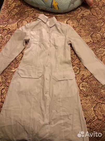 Халат медицинский удлиненный