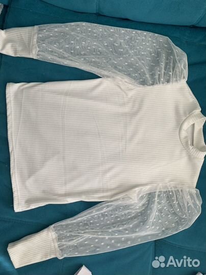 Блузка белая для девочки 152 158