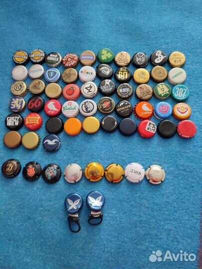 Пивные пробки, крышки обновляю каждый день