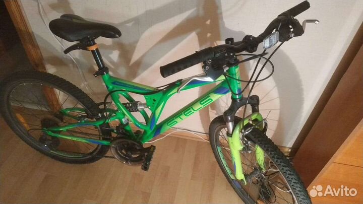 Велосипед stels mustang зеленый
