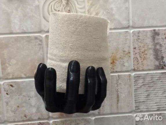 Рука для туалетной бумаги, крепление